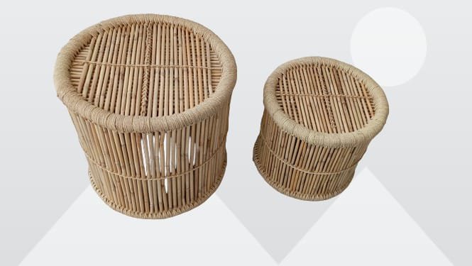 Bamboo Baby Lounger Mudda